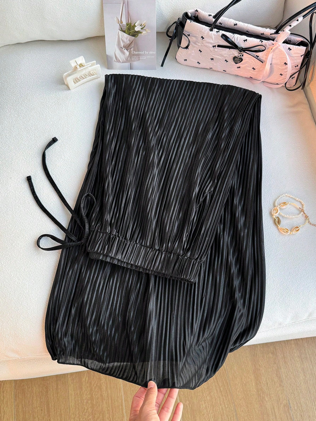 Pantaloni SHEIN, negru