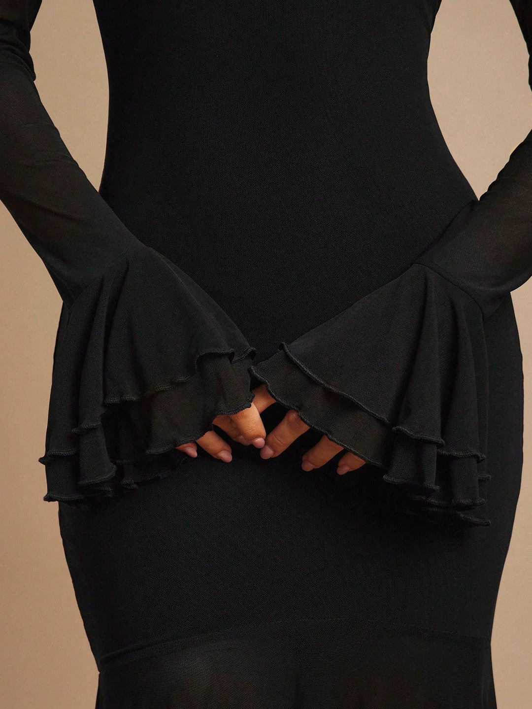 Rochie maxi SHEIN, negru
