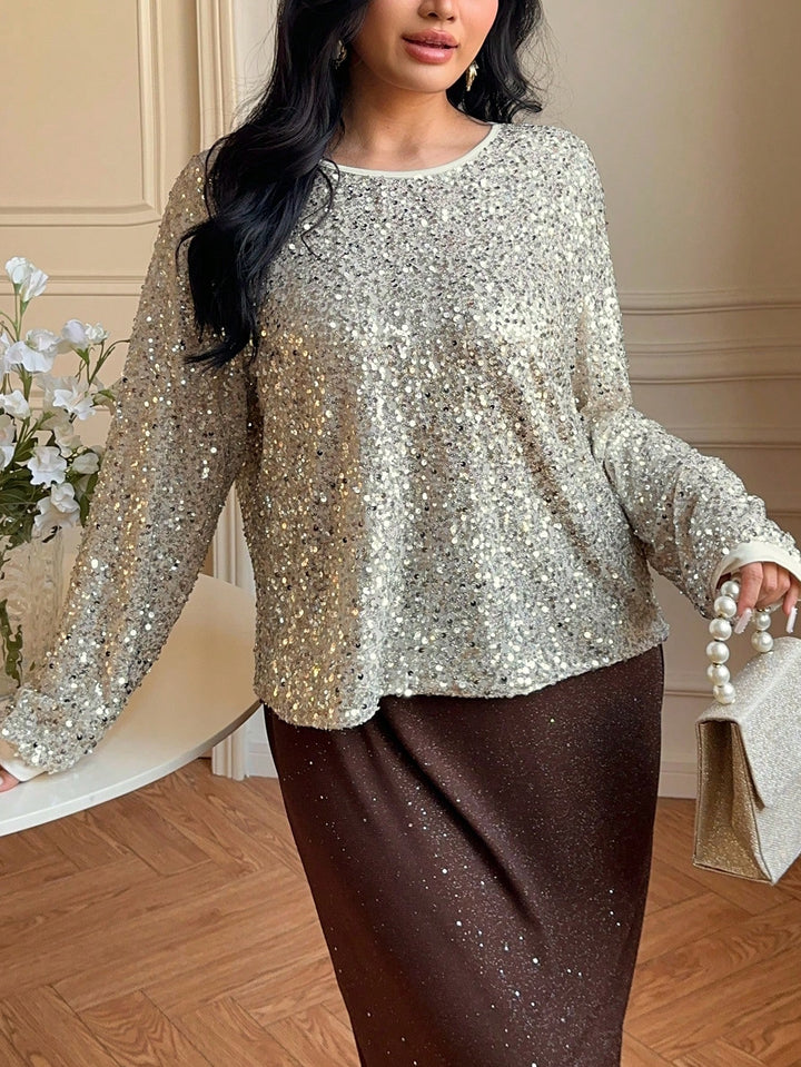 SHEIN blúz, arany