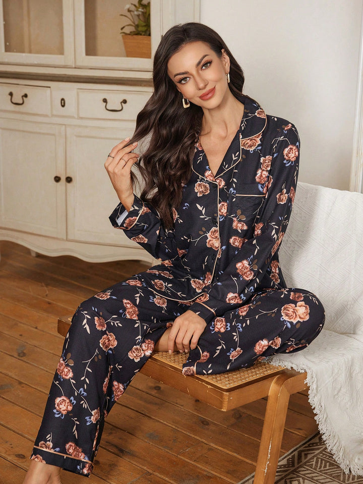 Compleu pijamale SHEIN, mix culori