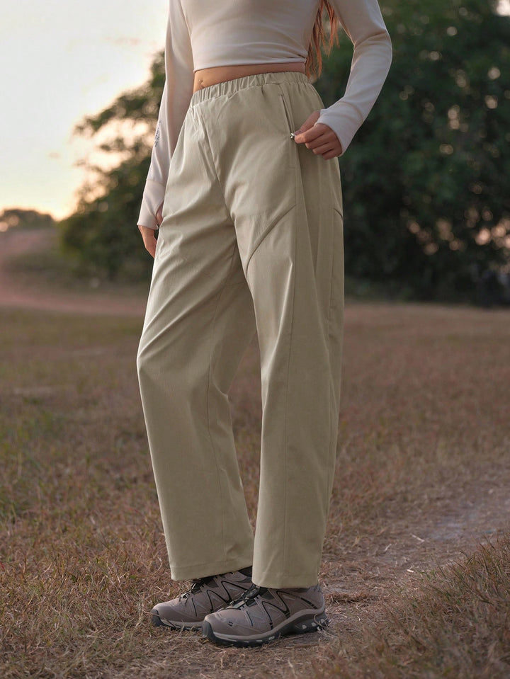 Pantaloni SHEIN, portocaliu