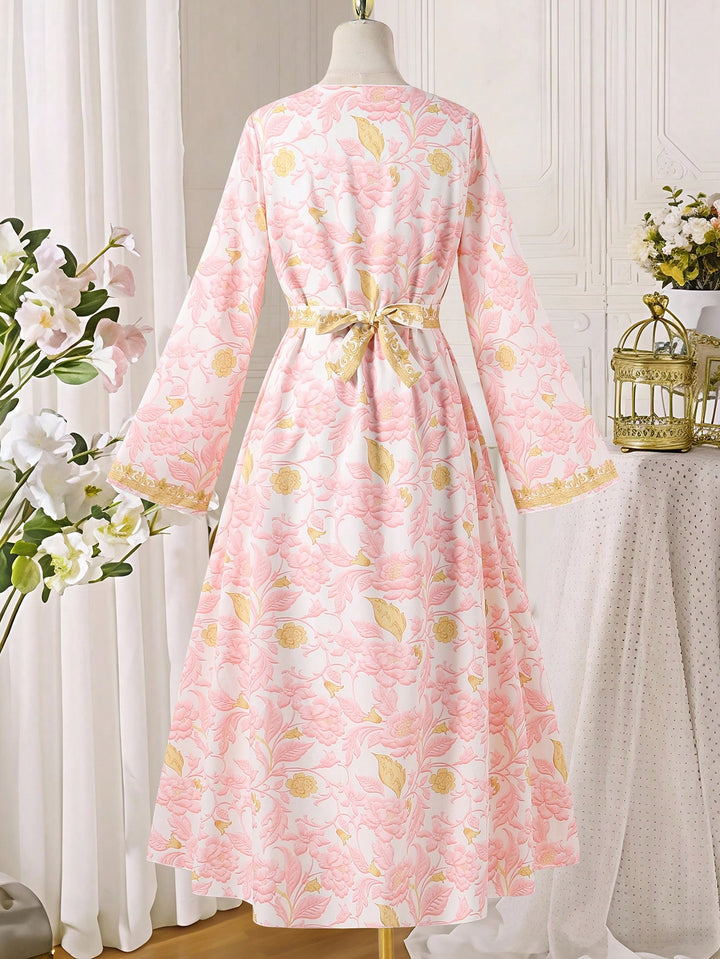 Rochie cu hanorac SHEIN, roz