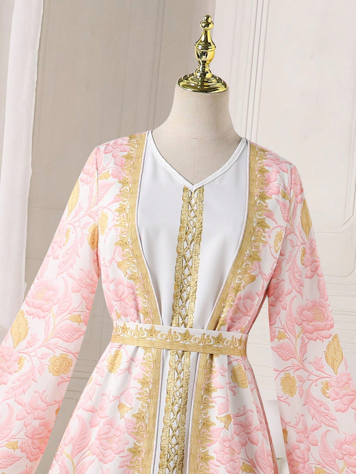 Rochie cu hanorac SHEIN, roz
