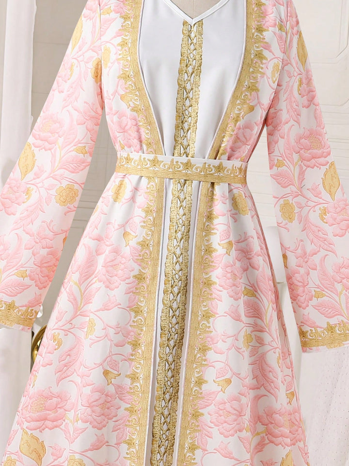 Rochie cu hanorac SHEIN, roz