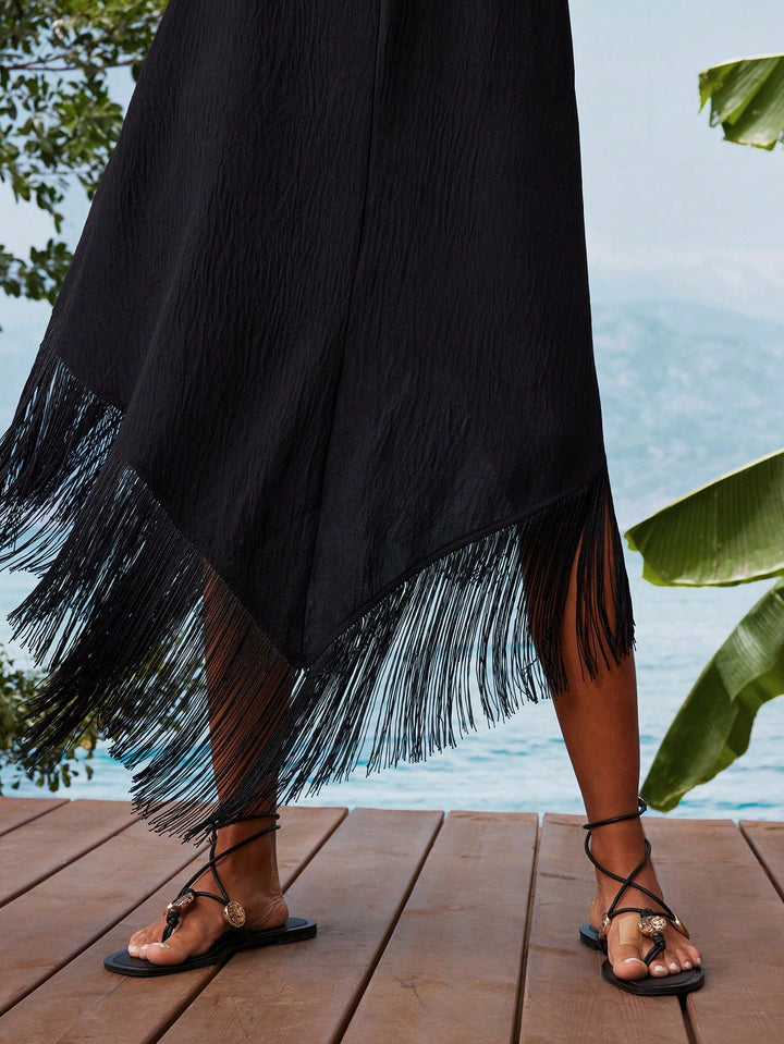 Rochie maxi SHEIN, negru