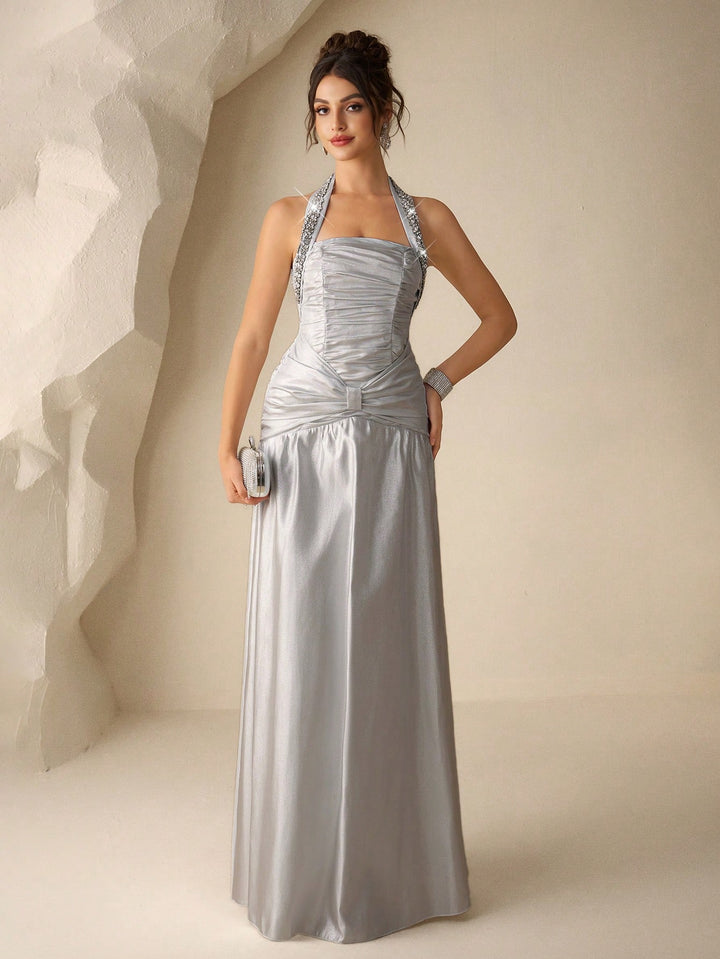 Rochie SHEIN, argintiu