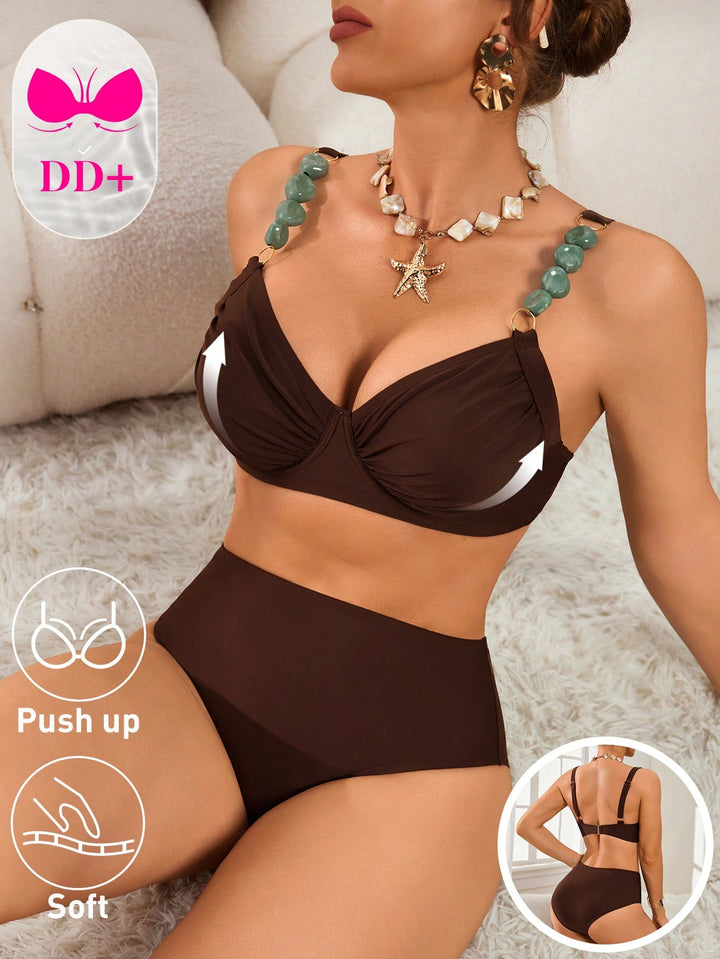 Set bikini SHEIN, maro