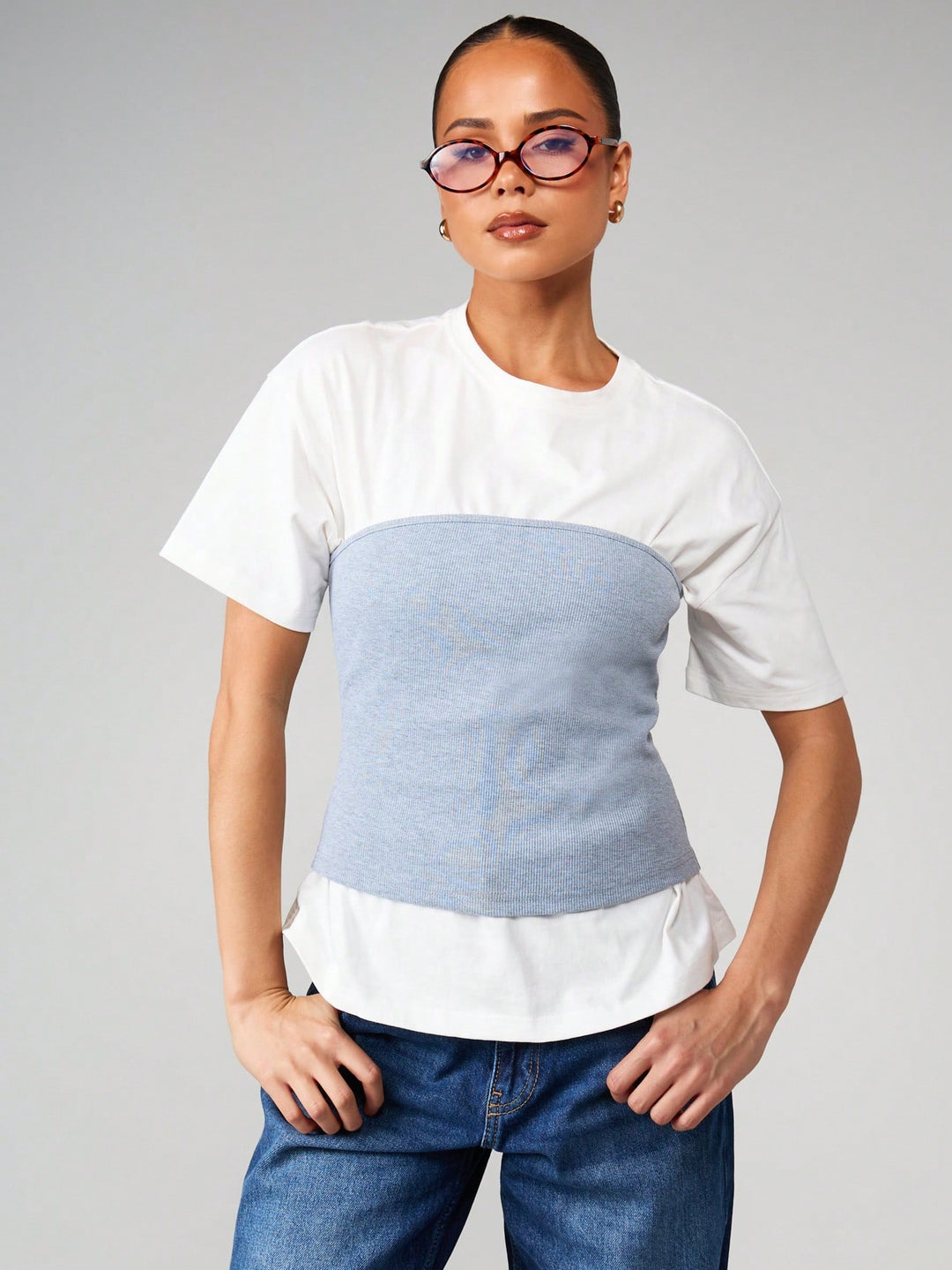 Tricou SHEIN, mix culori