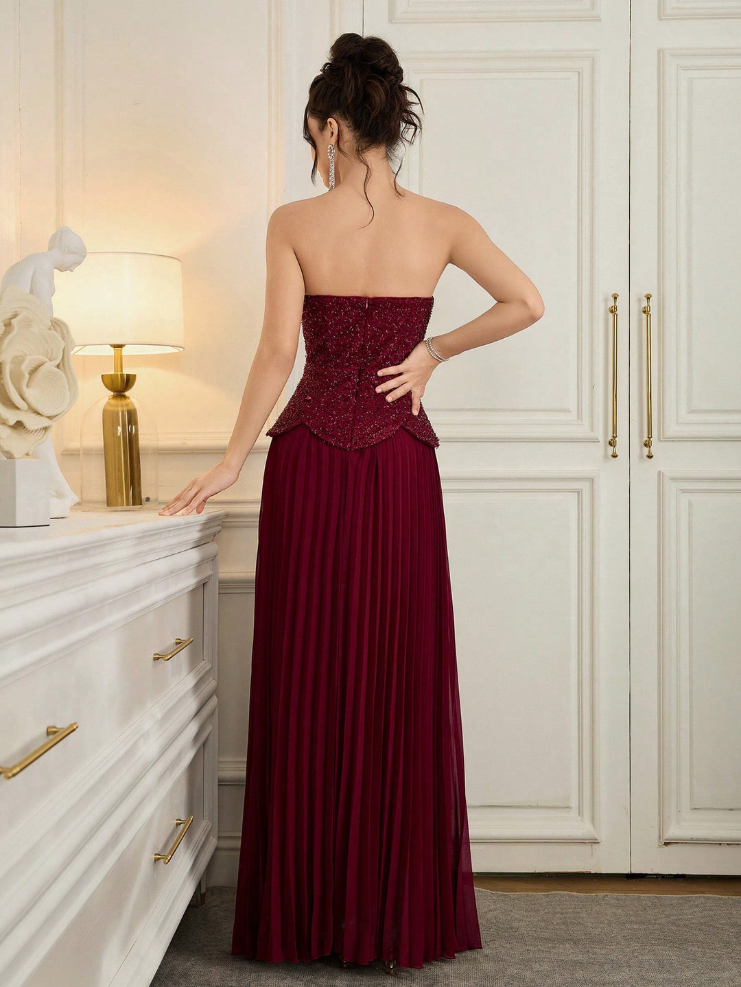 Rochie SHEIN, vișiniu