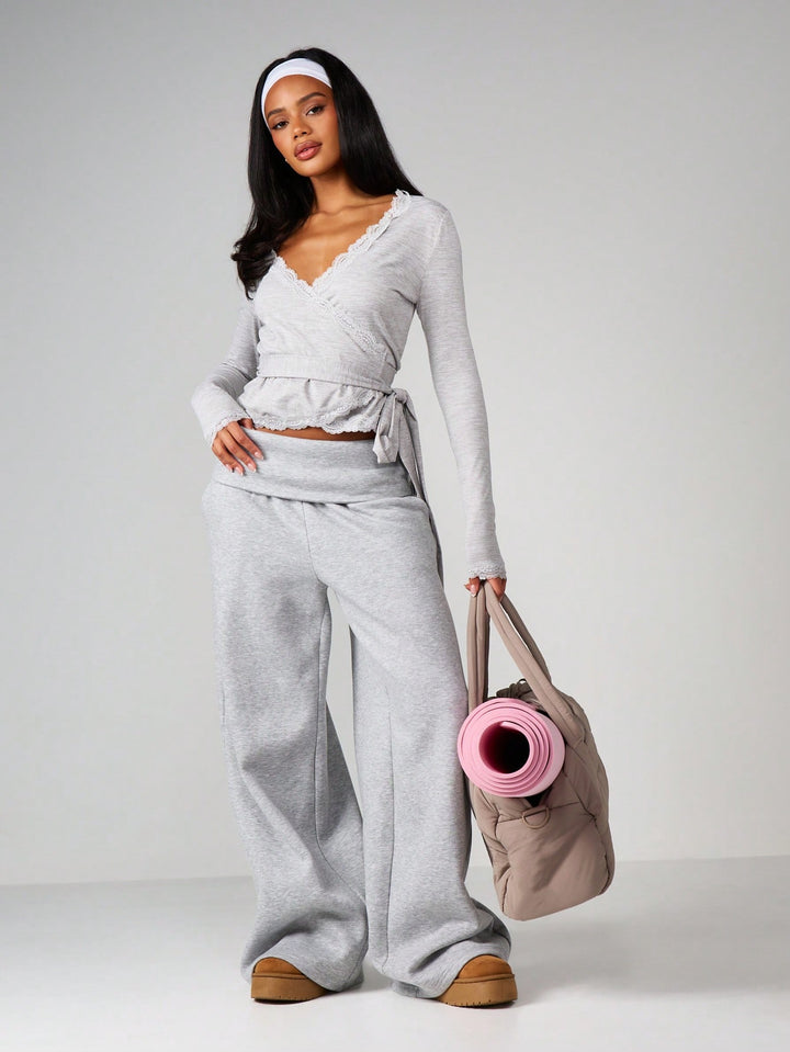 Pantaloni SHEIN, gri