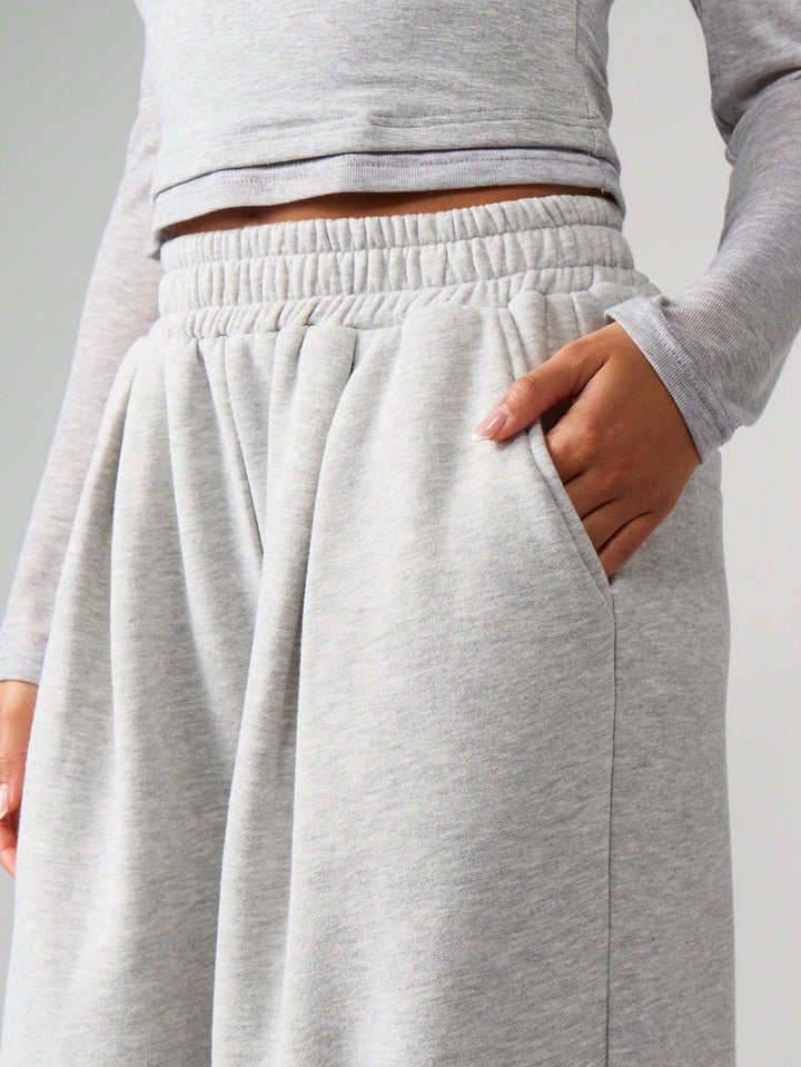 Pantaloni SHEIN, gri