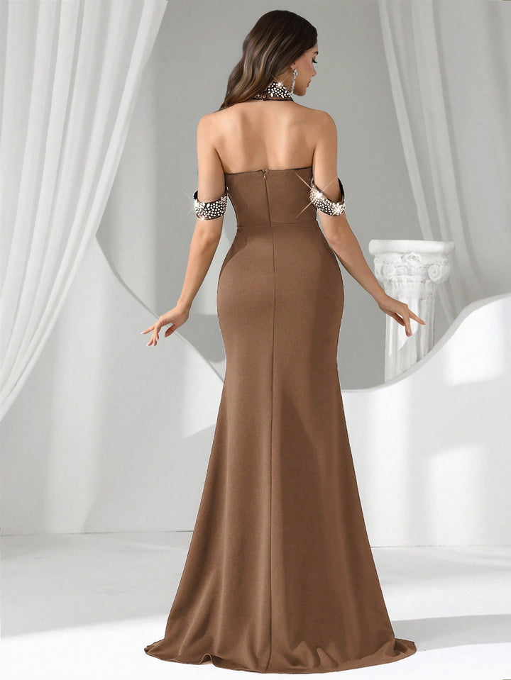 Rochie SHEIN, maro