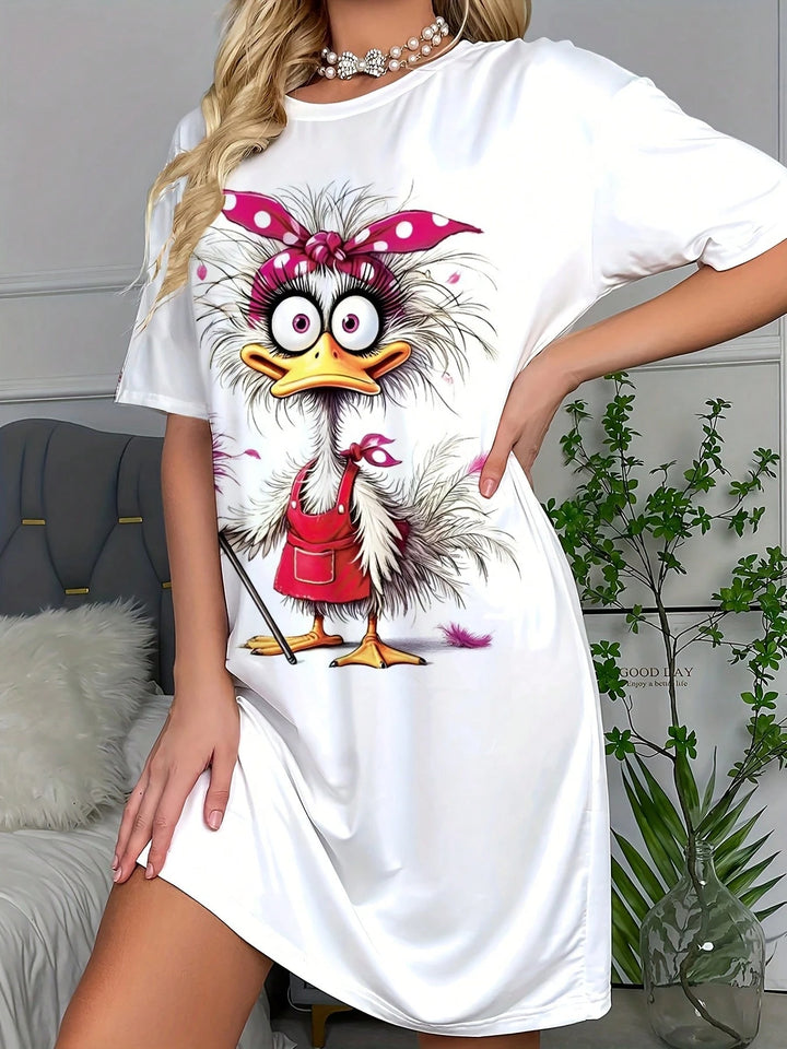 Rochie de noapte SHEIN, alb