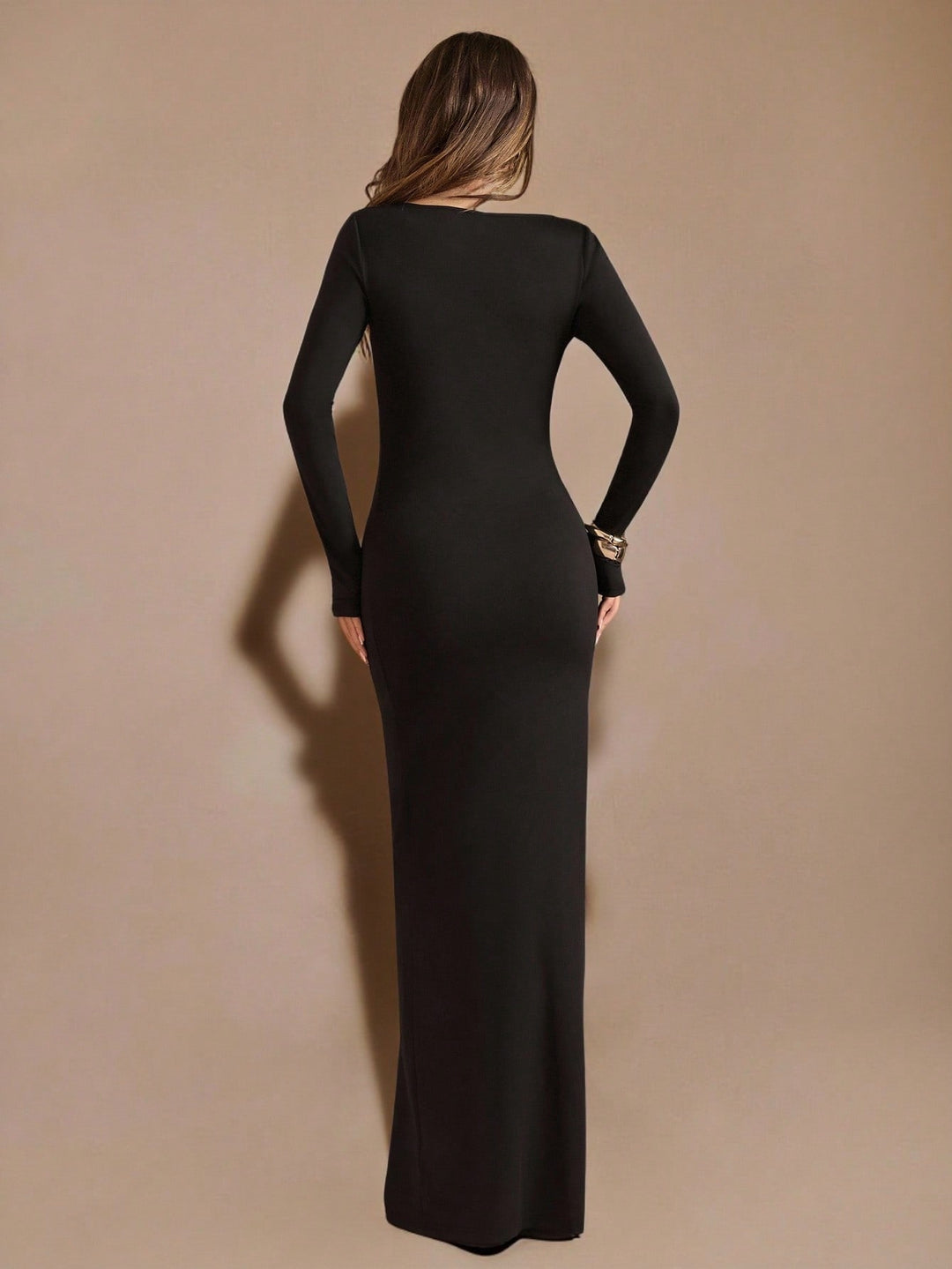 Rochie maxi SHEIN, negru