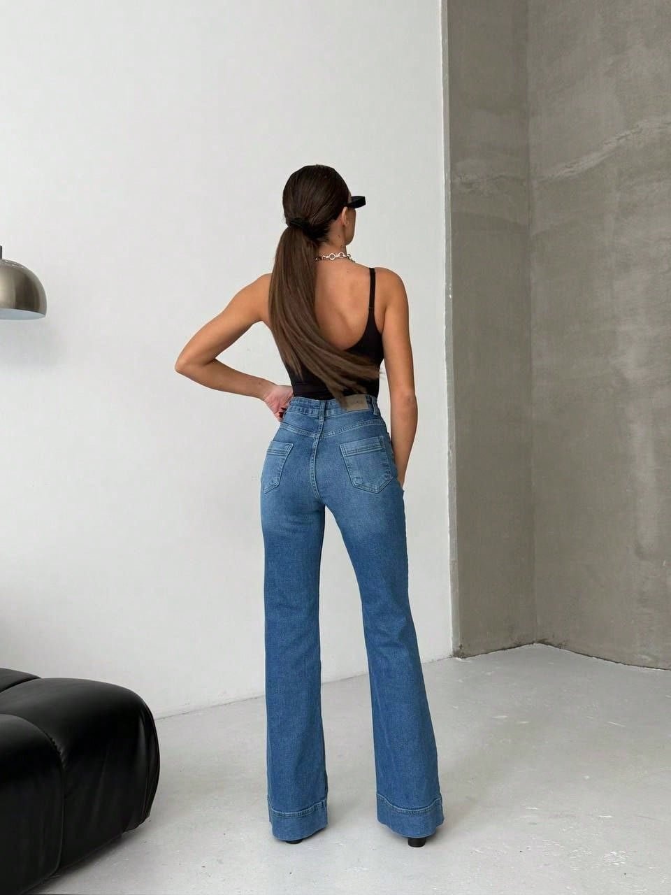 Jeans SHEIN, albastru