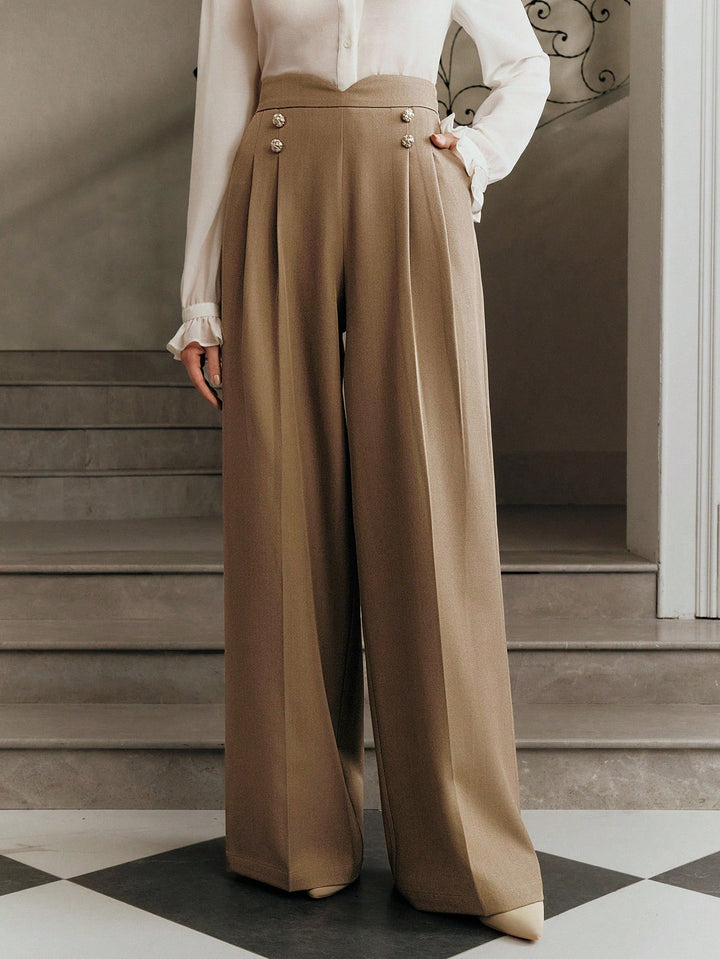 Pantaloni SHEIN, kaki