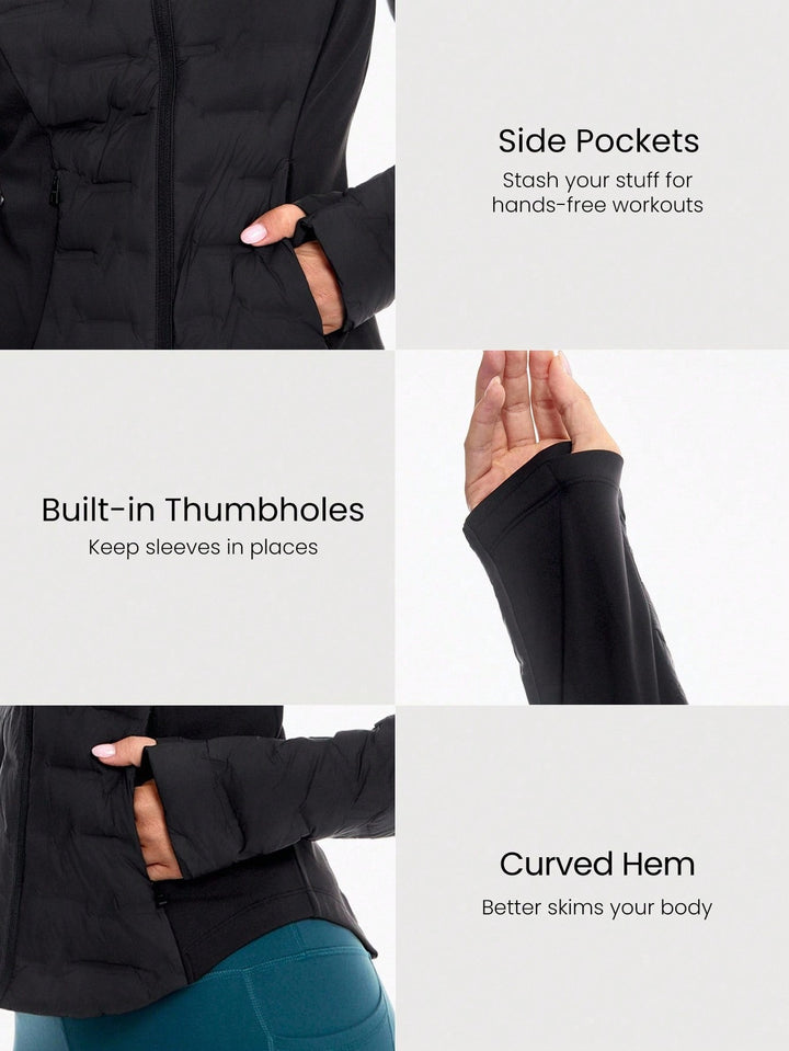 Jachetă sport SHEIN, negru
