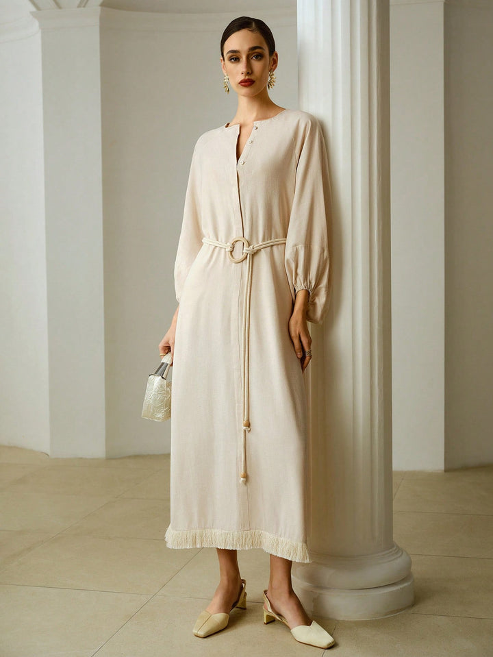 Rochie midi SHEIN, portocaliu