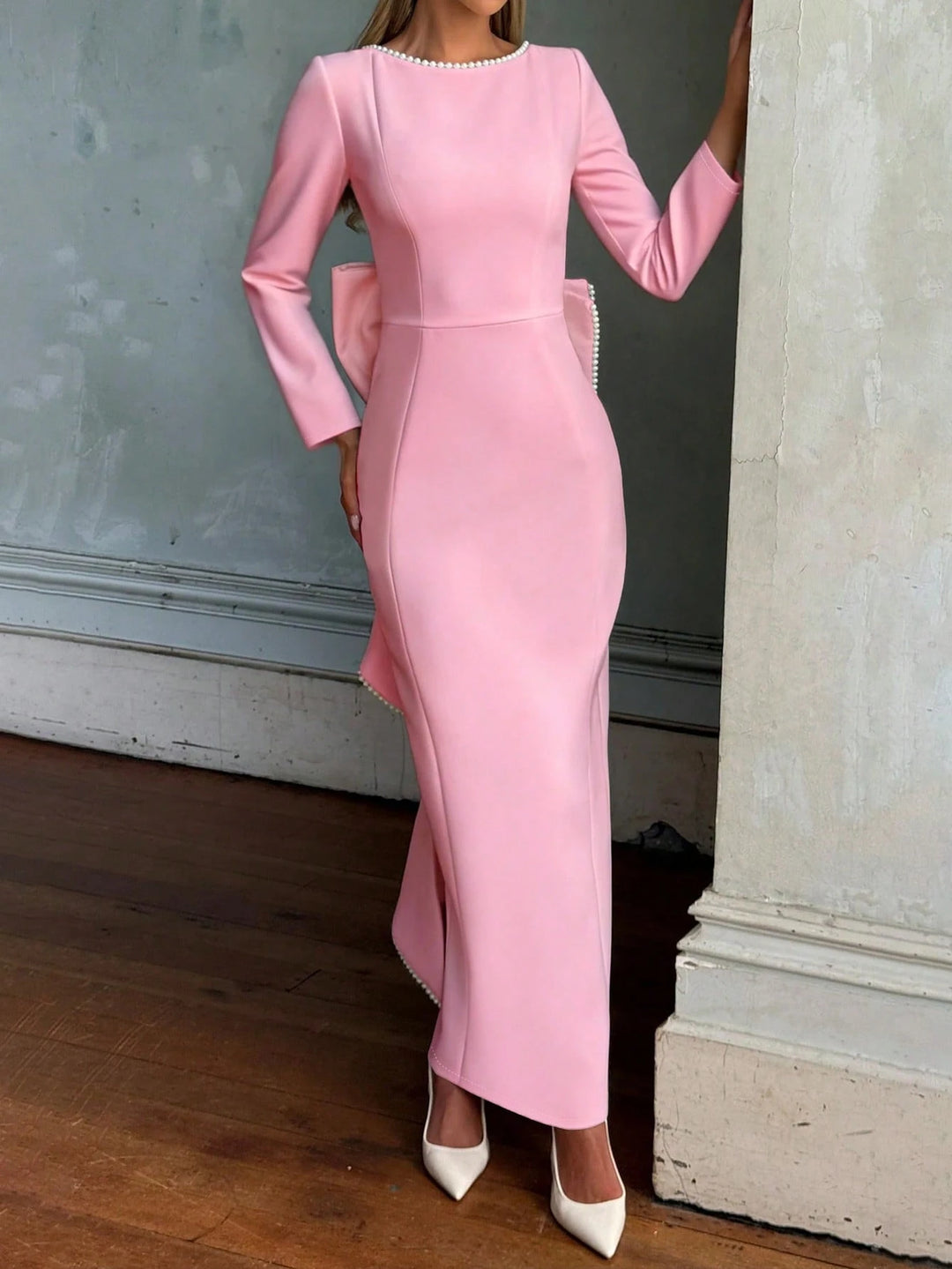 Rochie de ocazie SHEIN, roz