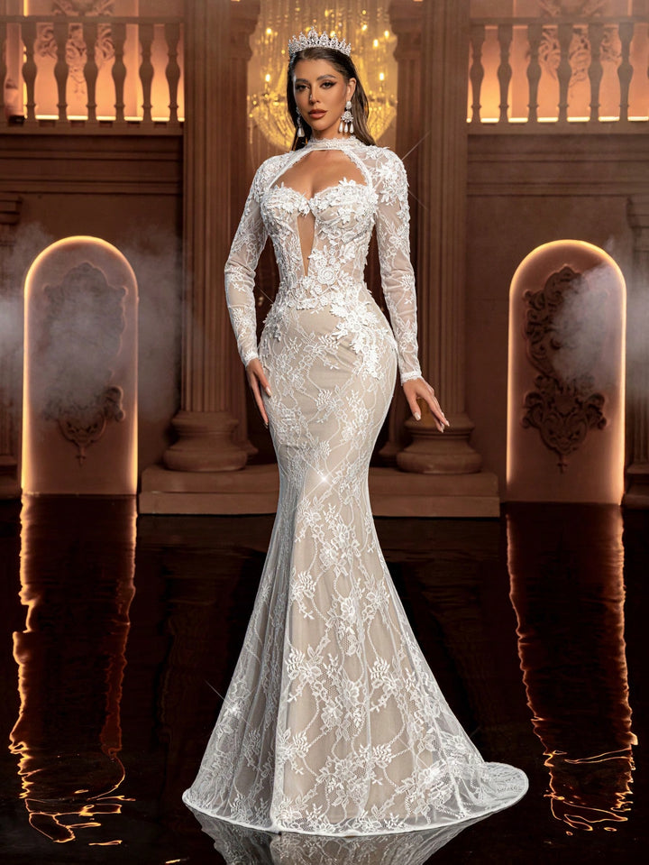 Rochie de mireasă SHEIN, alb