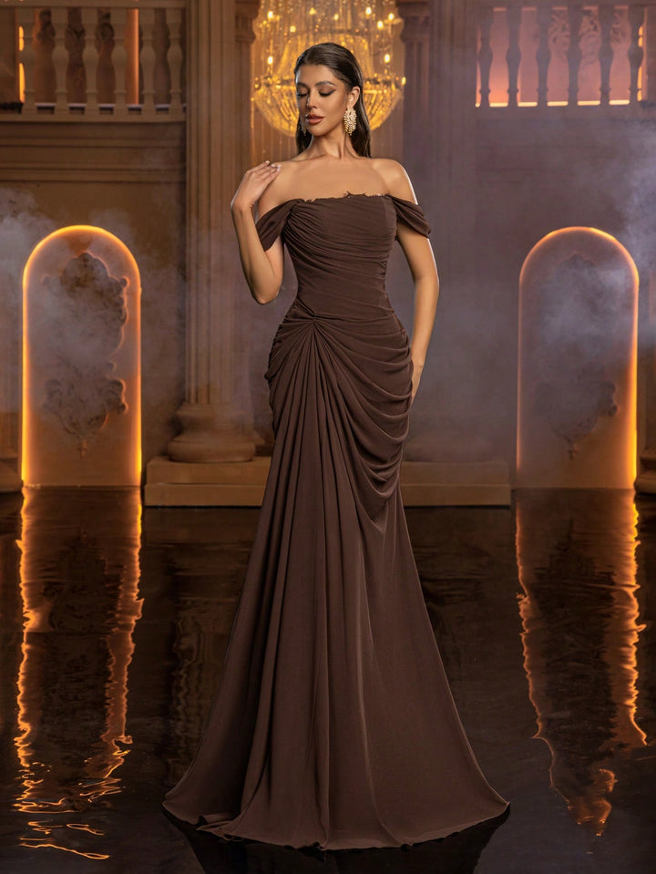 Rochie SHEIN, maro