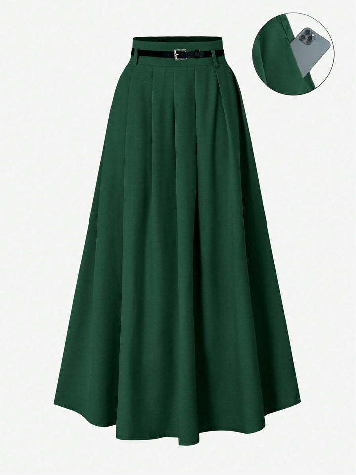 Fustă SHEIN, verde