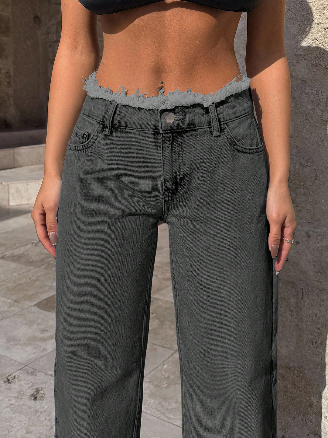 Jeans SHEIN, szürke