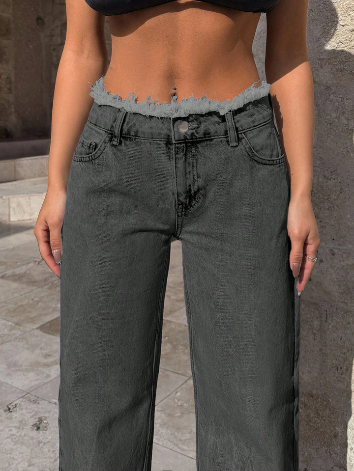 Jeans SHEIN, gri