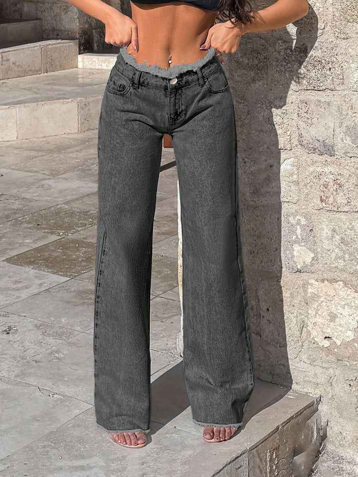 Jeans SHEIN, gri