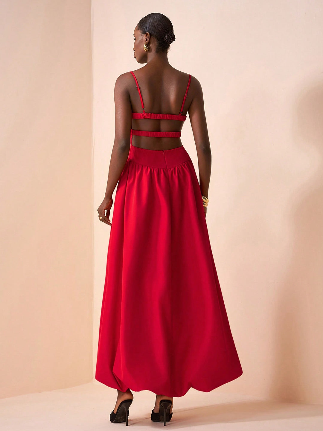Rochie maxi SHEIN, roșu