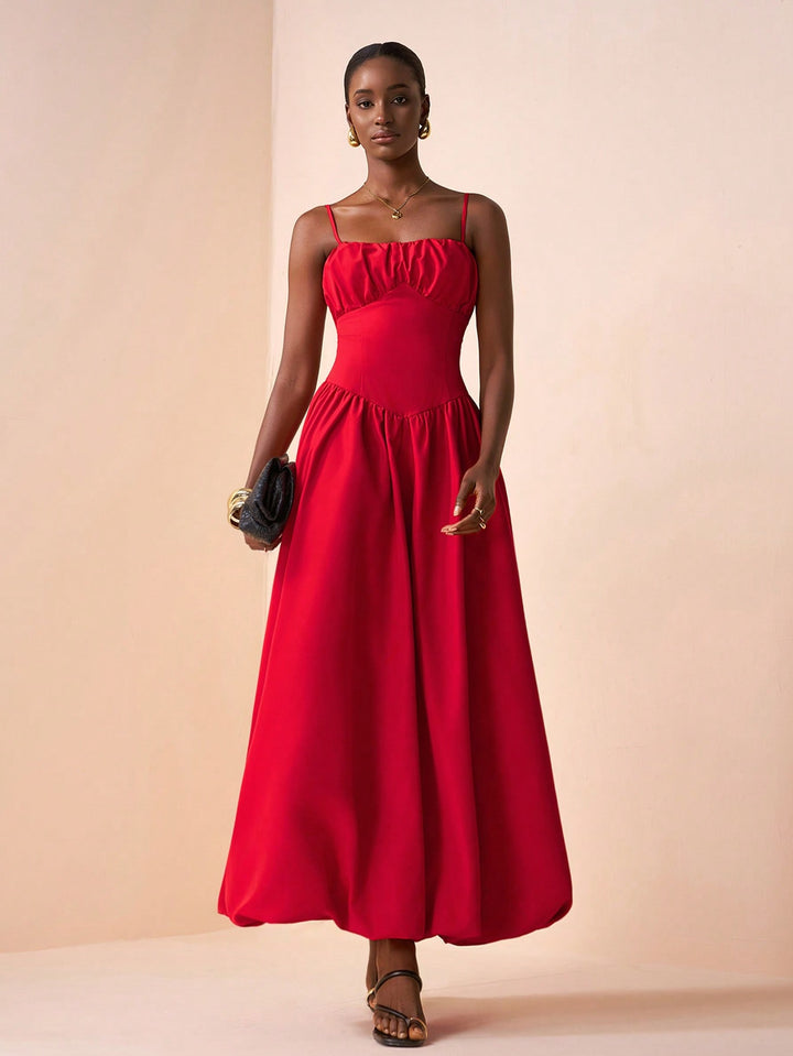 Rochie maxi SHEIN, roșu