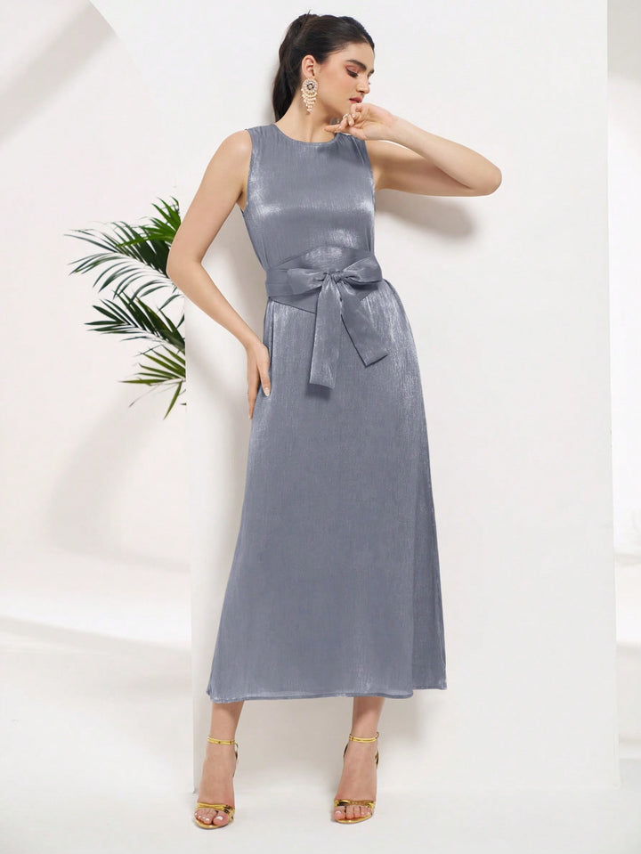 Rochie maxi SHEIN, albastru