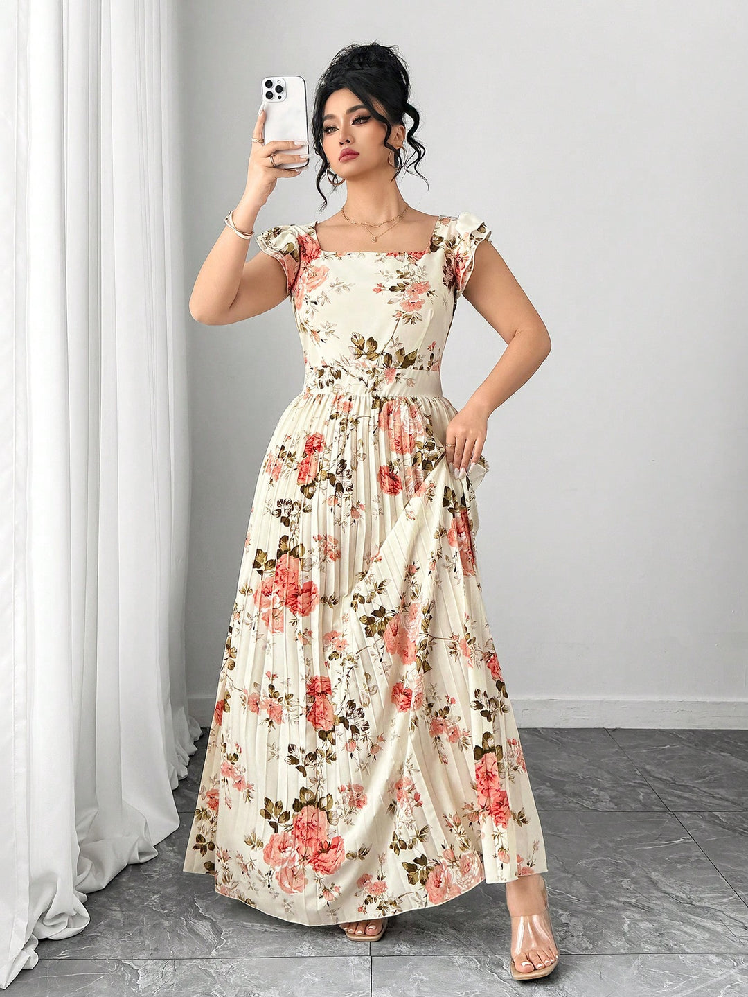 Rochie SHEIN, mix culori