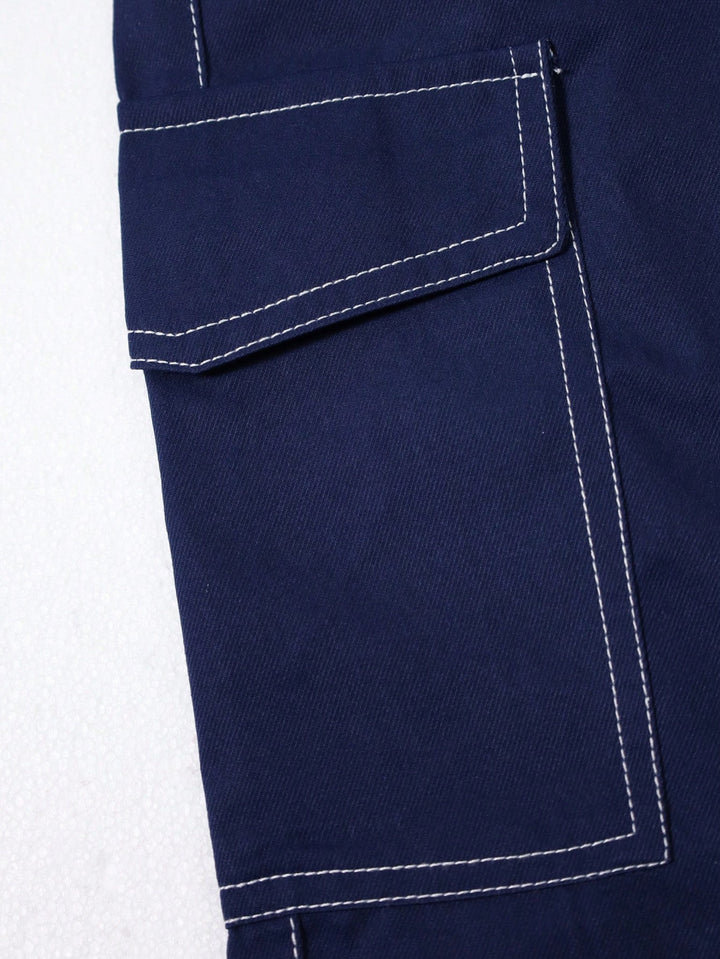 Pantaloni SHEIN, albastru