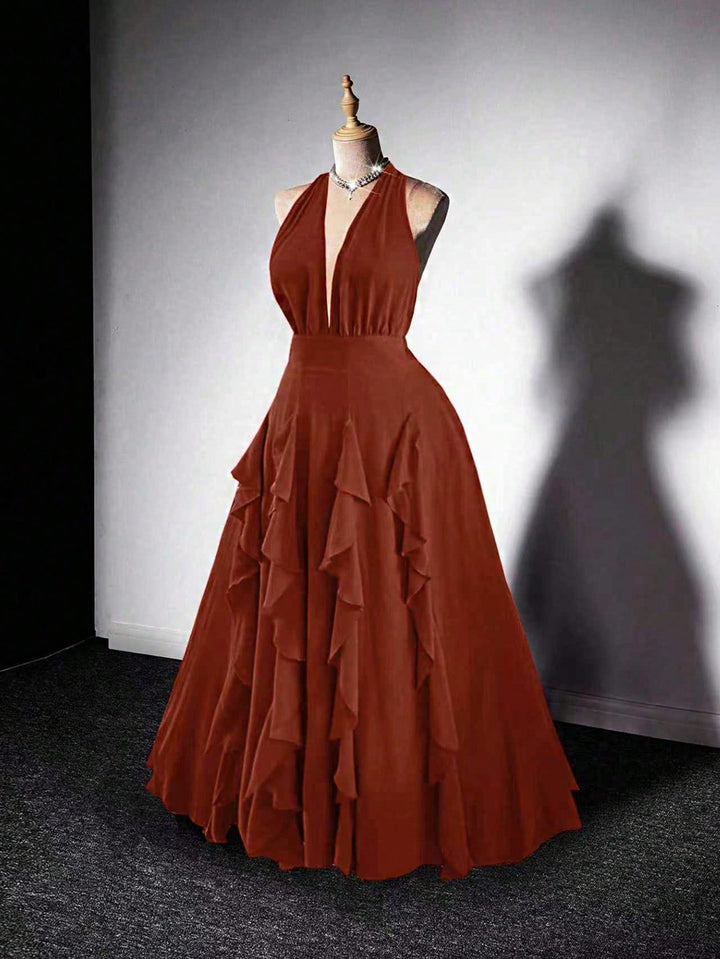 Rochie SHEIN, portocaliu