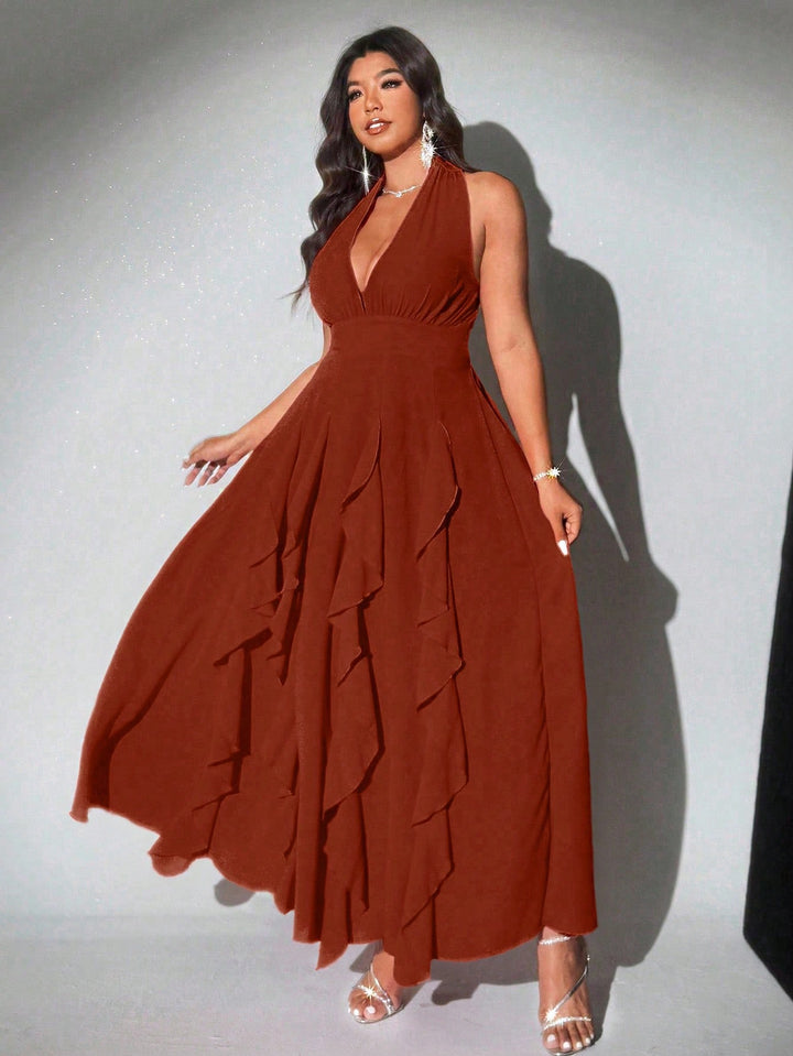 Rochie SHEIN, portocaliu