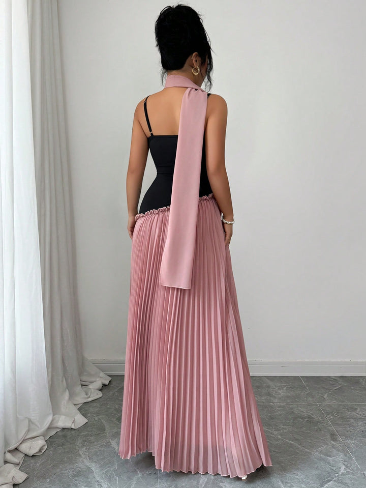 Rochie maxi SHEIN, mix culori