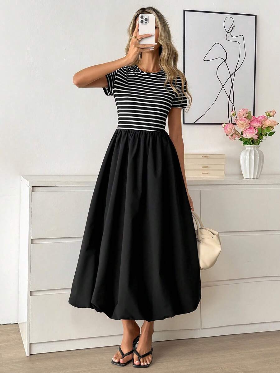 Rochie maxi SHEIN, mix culori