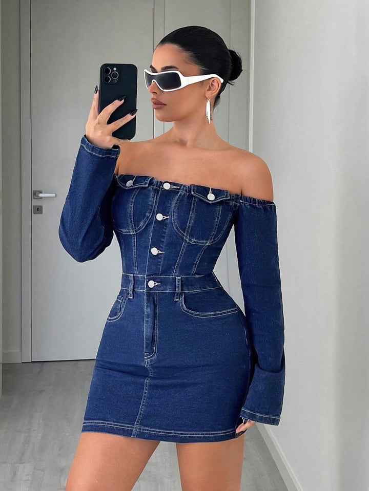Rochie SHEIN, albastru