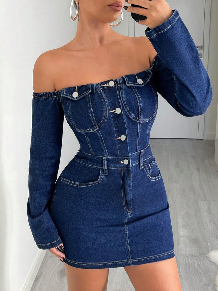 Rochie SHEIN, albastru
