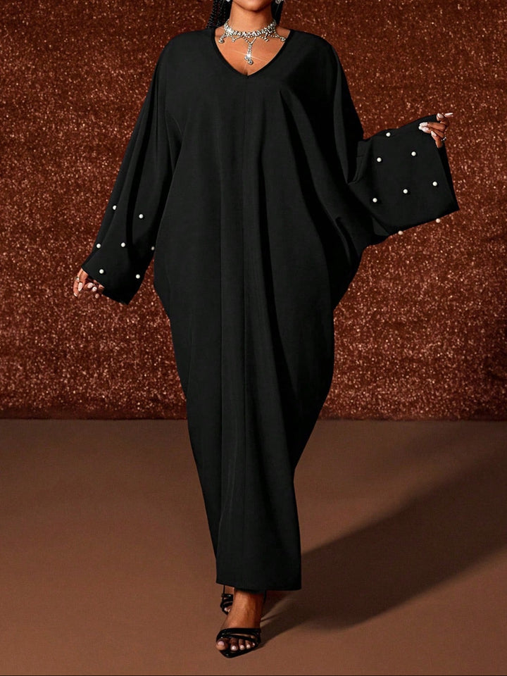 Shein maxi ruha, fekete
