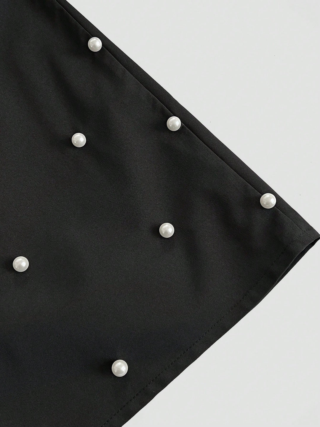 Shein maxi ruha, fekete