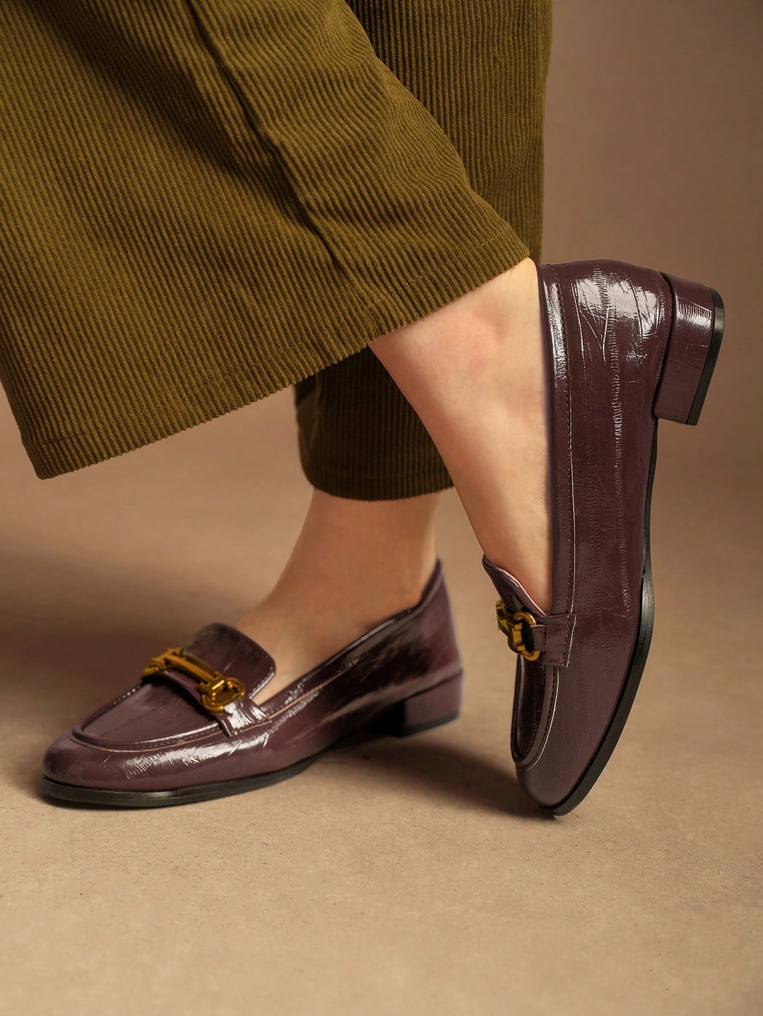 Pantofi SHEIN, maro