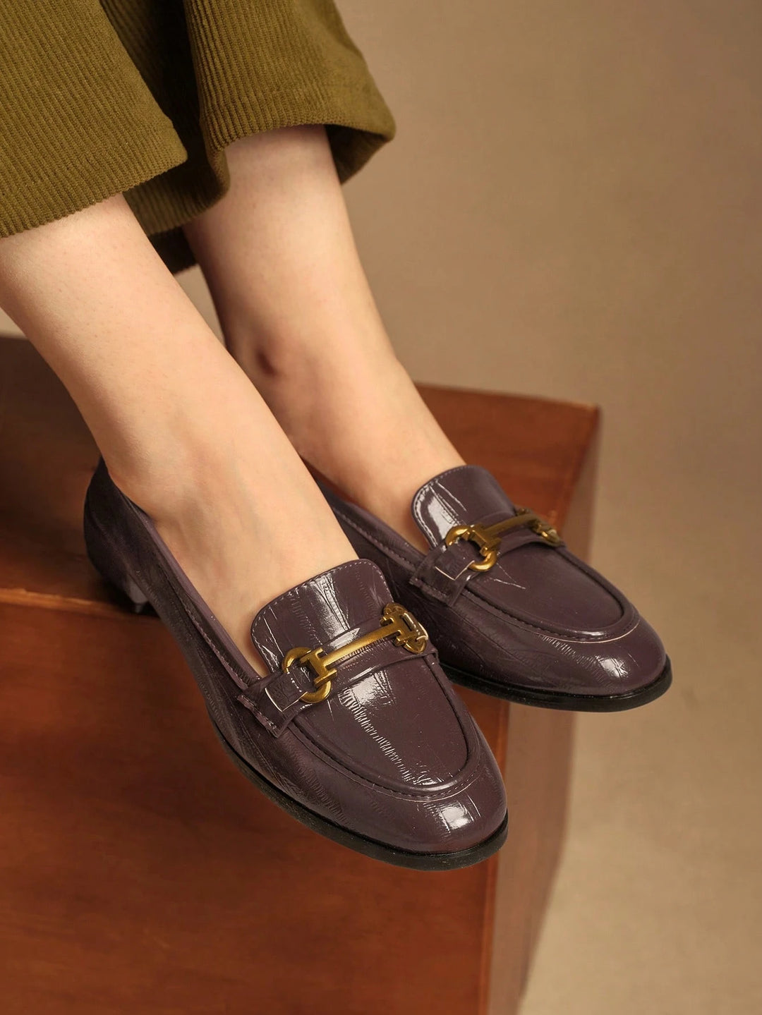Pantofi SHEIN, maro