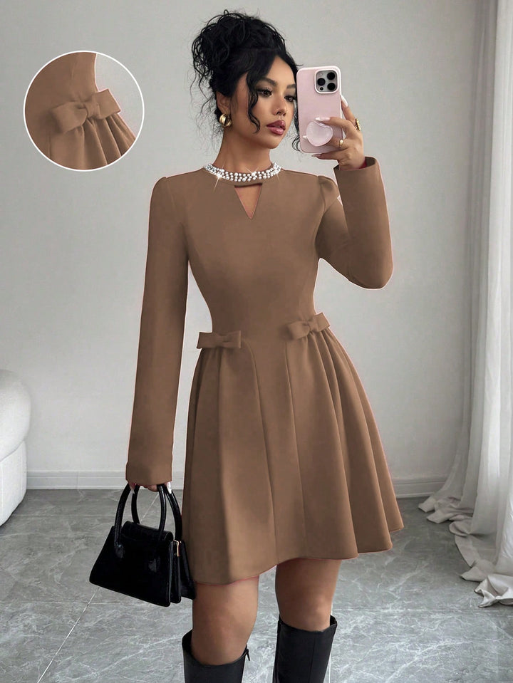 Rochie mini SHEIN, maro