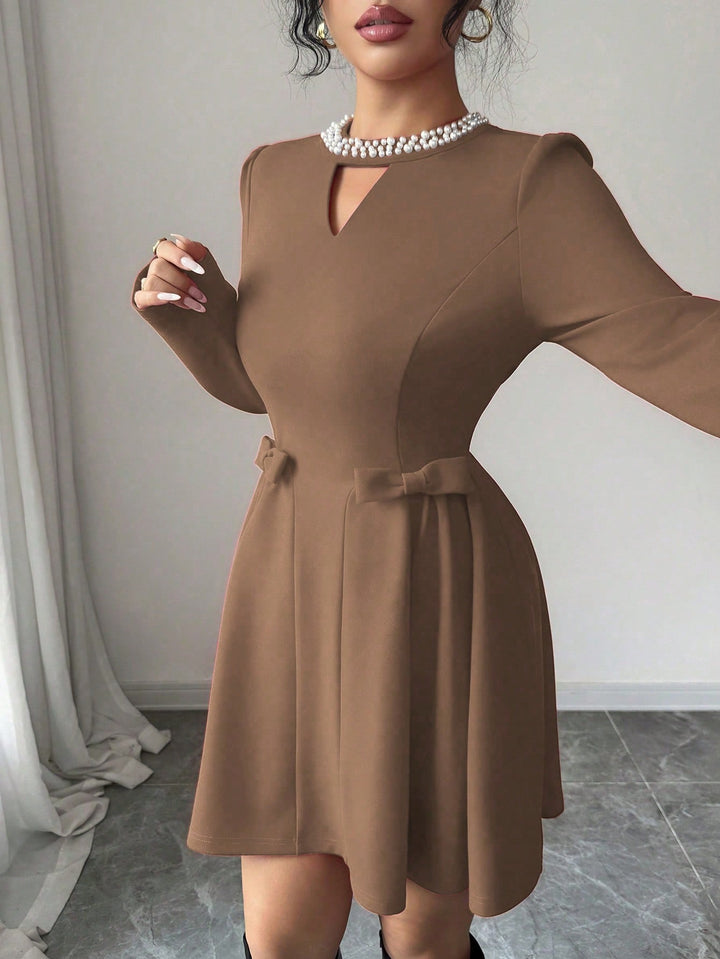 Rochie mini SHEIN, maro