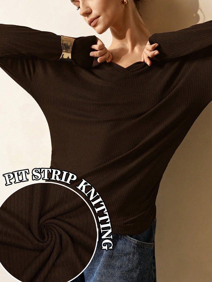 SHEIN blúz, barna