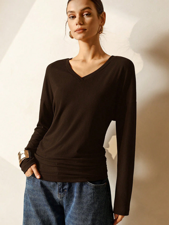 SHEIN blúz, barna
