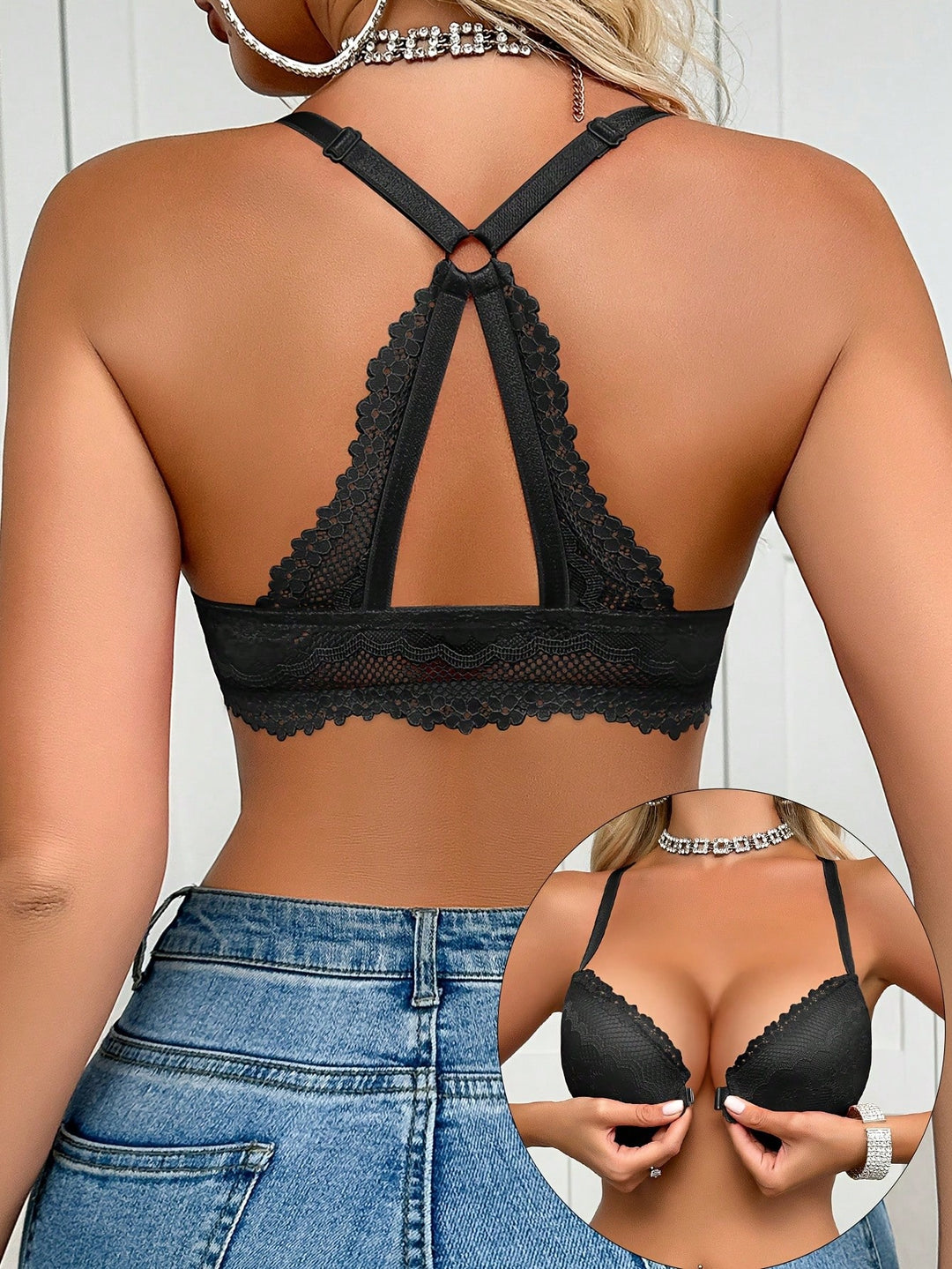 Sutien SHEIN, negru