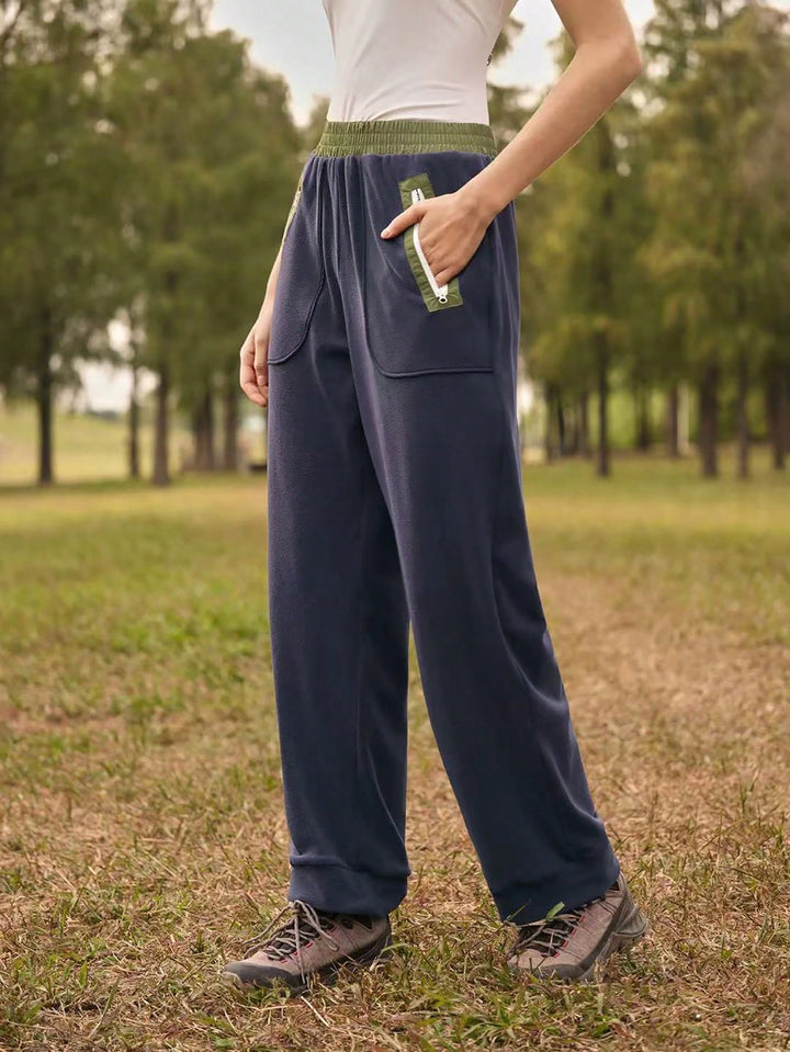 Pantaloni SHEIN, albastru